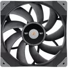 Вентилятор для корпуса Thermaltake Toughfan 14 140х140x25 черный 4-pin 33.2дБ (упак.:2шт) (CL-F085-PL14BL-A) Ret