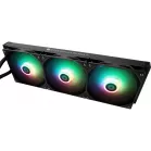 Система водяного охлаждения Thermalright Frozen Warframe 420 ARGB Soc-AM5/AM4/1200/1700/1851 черный 4-pin 29.8dB Al LCD Ret (F-WFRAME-420-BL-ARGB)