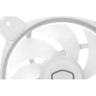 Вентилятор для корпуса Cooler Master MasterFan MF120 Halo2 ARGB 120х120x25 белый 4-pin 27дБ (MFL-B2DW-21NP2-R2) Ret