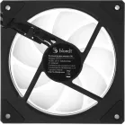 Вентилятор для корпуса Bloody CF-11 LCD ARGB 120х120x25 черный 4-pin 32дБ (упак.:1шт) (CF-11-ARGB120-BK) Ret