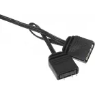 Вентилятор для корпуса Bloody CF-11 LCD ARGB 120х120x25 черный 4-pin 32дБ (упак.:1шт) (CF-11-ARGB120-BK) Ret