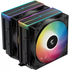  Deepcool AG620 Bk V2 ARGB SocAM5AM4120017001851 4pin 15294dB AlCu 260W 1330gr Ret RAG620BKAMMNGJD