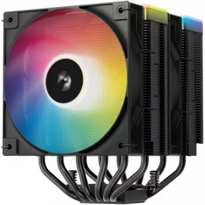 Deepcool AG620 Bk V2 ARGB SocAM5AM4120017001851 4pin 15294dB AlCu 260W 1330gr Ret RAG620BKAMMNGJD