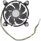 Устройство охлаждения(кулер) KingPrice KPAC-65-PWM3 Soc-1200/1150/1151/1155 черный 4-pin 18-35dB Al 65W 140gr Ret