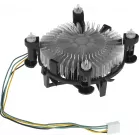 Устройство охлаждения(кулер) KingPrice KPAC-65-PWM3 Soc-1200/1150/1151/1155 черный 4-pin 18-35dB Al 65W 140gr Ret