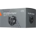 Устройство охлаждения(кулер) PcCooler RT620 Digital Soc-AM5/AM4/1151/1200/2066/1700 черный 4-pin 34.9dB Al+Cu LCD 265W Ret (RT620-BKNWYL-GL)