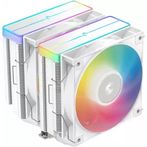  Deepcool AG620 Wh V2 ARGB SocAM5AM4120017001851 4pin 15294dB AlCu 260W 1330gr Ret RAG620WHAMMNGJD
