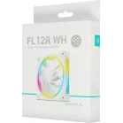 Вентилятор для корпуса Deepcool FL12R Wh Reverse ARGB 120х120x25 белый 4-pin 33.9дБ (R-FL12R-WHAPN1-G) Ret