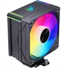 Устройство охлаждения(кулер) Bloody AC-12 ARGB Soc-AM5/AM4/1200/1700/1851 черный 4-pin 14-26dB Al+Cu 230W 582gr Ret (AC-12-ARGB230-BK)