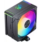 Устройство охлаждения(кулер) Bloody AC-12 ARGB Soc-AM5/AM4/1200/1700/1851 черный 4-pin 14-26dB Al+Cu 230W 582gr Ret (AC-12-ARGB230-BK)