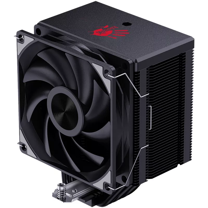 Устройство охлаждения(кулер) Bloody AC-13 Soc-AM5/AM4/1200/1700/1851 черный 4-pin 14-26dB Al+Cu 250W 651gr Ret (AC-13-250-BK)