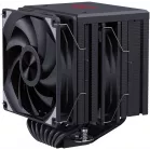 Устройство охлаждения(кулер) Bloody AC-14 Soc-AM5/AM4/1200/1700/1851 черный 4-pin 20-30dB Al+Cu 280W 913gr Ret (AC-14-280-BK)