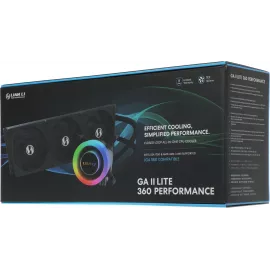 Система водяного охлаждения Lian-Li Galahad II Lite 360P ARGB Soc-AM5/AM4/1700/1851 черный29.8dB Al+Cu Ret (G89.GA2L36PB.R0)