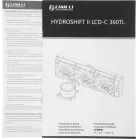 Система водяного охлаждения Lian-Li HydroShift II LCD-C 360TL ARGB Soc-AM5/AM4/1700/1851 черный 4-pin 33dB Al+Cu LCD Ret (G89.GHS2LCD36TB.R0)