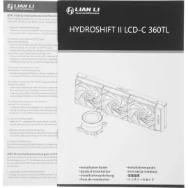 Система водяного охлаждения Lian-Li HydroShift II LCD-C 360TL ARGB Soc-AM5/AM4/1700/1851 черный 4-pin 33dB Al+Cu LCD Ret (G89.GHS2LCD36TB.R0)