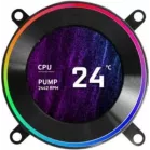 Система водяного охлаждения Lian-Li HydroShift II LCD-C 360CL ARGB Soc-AM5/AM4/1700/1851 черный 4-pin 31dB Al+Cu LCD Ret (G89.GHS2LCD36RB.R0)