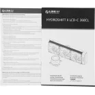 Система водяного охлаждения Lian-Li HydroShift II LCD-C 360CL ARGB Soc-AM5/AM4/1700/1851 черный 4-pin 31dB Al+Cu LCD Ret (G89.GHS2LCD36RB.R0)