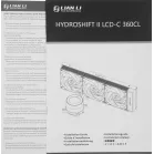 Система водяного охлаждения Lian-Li HydroShift II LCD-C 360CL ARGB Soc-AM5/AM4/1700/1851 белый 4-pin 31dB Al+Cu LCD Ret (G89.GHS2LCD36RW.R0)