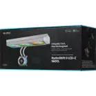 Система водяного охлаждения Lian-Li HydroShift II LCD-C 360CL ARGB Soc-AM5/AM4/1700/1851 белый 4-pin 31dB Al+Cu LCD Ret (G89.GHS2LCD36RW.R0)