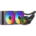 Система водяного охлаждения Bloody LC-10 ARGB Soc-AM5/AM4/1200/1700/1851 черный 4-pin 20-35dB Al+Cu 260W Ret (LC-10-ARGB240-BK)