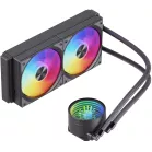 Система водяного охлаждения Bloody LC-10 ARGB Soc-AM5/AM4/1200/1700/1851 черный 4-pin 20-35dB Al+Cu 260W Ret (LC-10-ARGB240-BK)