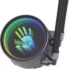 Система водяного охлаждения Bloody LC-10 ARGB Soc-AM5/AM4/1200/1700/1851 черный 4-pin 20-35dB Al+Cu 260W Ret (LC-10-ARGB240-BK)
