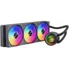Система водяного охлаждения Bloody LC-11 ARGB Soc-AM5/AM4/1200/1700/1851 черный 4-pin 20-35dB Al+Cu 300W Ret (LC-11-ARGB360-BK)