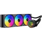 Система водяного охлаждения Bloody LC-11 ARGB Soc-AM5/AM4/1200/1700/1851 черный 4-pin 20-35dB Al+Cu 300W Ret (LC-11-ARGB360-BK)