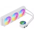 Система водяного охлаждения Bloody LC-11 ARGB Soc-AM5/AM4/1200/1700/1851 белый 4-pin 20-35dB Al+Cu 300W Ret (LC-11-ARGB360-WH)