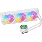 Система водяного охлаждения Bloody LC-11 ARGB Soc-AM5/AM4/1200/1700/1851 белый 4-pin 20-35dB Al+Cu 300W Ret (LC-11-ARGB360-WH)