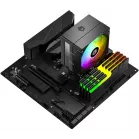 Устройство охлаждения(кулер) ID-Cooling SE-903-XT V2 ARGB Soc-AM5/AM4/1200/1700/1851 серебристый/черный 4-pin 14-29.1dB Al+Cu 150W 390gr Ret (SE-903-XT V2 ARGB)