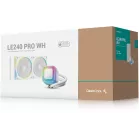 Система водяного охлаждения Deepcool LE240 Pro ARGB Soc-AM5/AM4/1200/1700/1851 белый 4-pin 28.2-36.07dB Al 280W 1347gr Ret (R-LE240PRO-WHAMMC-G-1)