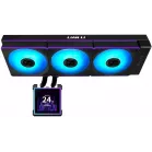 Система водяного охлаждения Lian-Li HydroShift II LCD-S 360CL ARGB Soc-AM5/AM4/1700/1851 черный 4-pin 30dB Al LCD Ret (G89.GHS2LCDS36CB.R0)