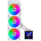 Система водяного охлаждения Lian-Li HydroShift II LCD-S 360CL ARGB Soc-AM5/AM4/1700/1851 белый 4-pin 30dB Al LCD Ret (G89.GHS2LCDS36CW.R0)