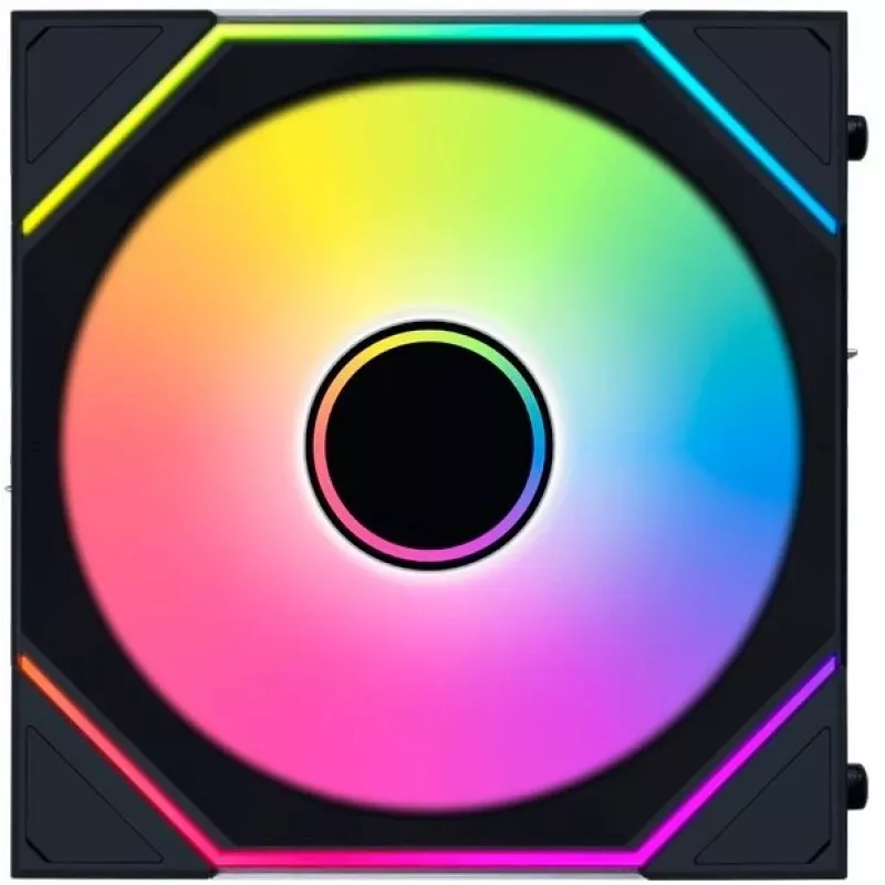 Вентилятор для корпуса Lian-Li Uni Fan SL-INF Wireless 120 ARGB 120х122.1x28 черный 4-pin 29.2дБ (G99.12SLIN1W1B.R0) Ret