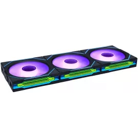 Вентилятор для корпуса Lian-Li Uni Fan SL-INF Wireless 120 ARGB 120х124.5x28 черный 4-pin 29.2дБ (упак.:3шт) (G99.12SLIN1W3B.R0) Ret