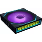 Вентилятор для корпуса Lian-Li Uni Fan SL-INF Wireless 120 ARGB 120х124.5x28 черный 4-pin 29.2дБ (упак.:3шт) (G99.12SLIN1W3B.R0) Ret