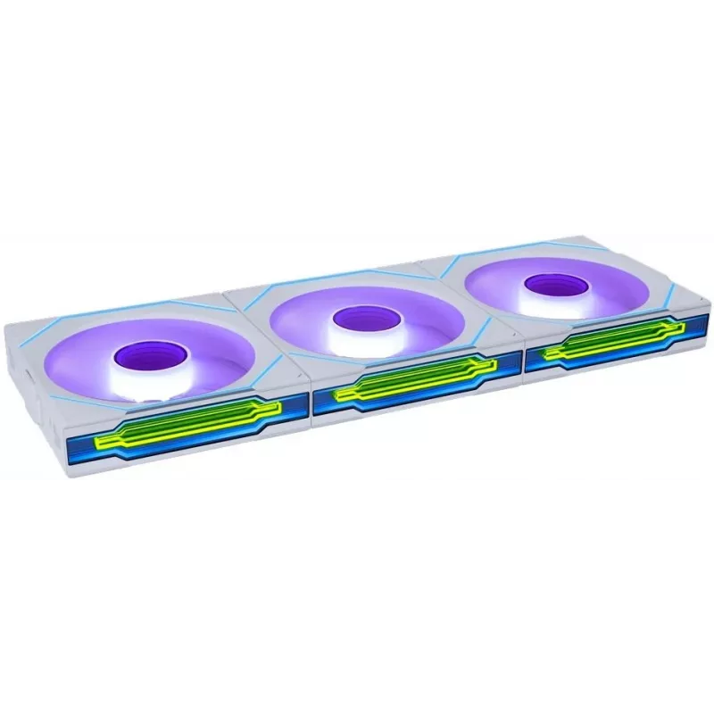 Вентилятор для корпуса Lian-Li Uni Fan SL-INF Wireless 120 ARGB 120х124.5x28 белый 4-pin 29.2дБ (упак.:3шт) (G99.12SLIN1W3W.R0) Ret
