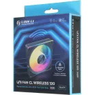 Вентилятор для корпуса Lian-Li Uni Fan CL Wireless 120 ARGB 124х120x28 черный 4-pin 29.8дБ (G99.12CL1W1B.R0) Ret