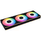 Вентилятор для корпуса Lian-Li Uni Fan CL Wireless 120 ARGB 124х120x28 черный 4-pin 29.8дБ (упак.:3шт) (G99.12CL1W3B.R0) Ret