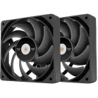 Вентилятор для корпуса Thermaltake Toughfan 14 Pro 140х140x25 черный 4-pin 31.6дБ (упак.:2шт) (CL-F160-PL14BL-A) Ret