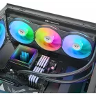Система водяного охлаждения Thermaltake TH360 V3 ARGB Soc-AM5/AM4/1200/1700/1851 черный 4-pin 37.8dB Al Ret (CL-W466-PL12SW-A)
