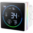 Система водяного охлаждения Thermaltake TH360-S V3 Snow ARGB Soc-AM5/AM4/1200/1700/1851 белый 4-pin 37.8dB Al LCD 365W Ret (CL-W472-PL12SW-A)