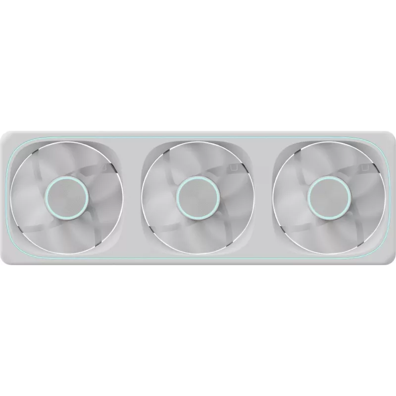 Вентилятор для корпуса Formula Air Fusion 3 Reverse ARGB 360х120x28 белый 4-pin 36.97дБ (AIR FUSION 3 WH REVERSE) Ret