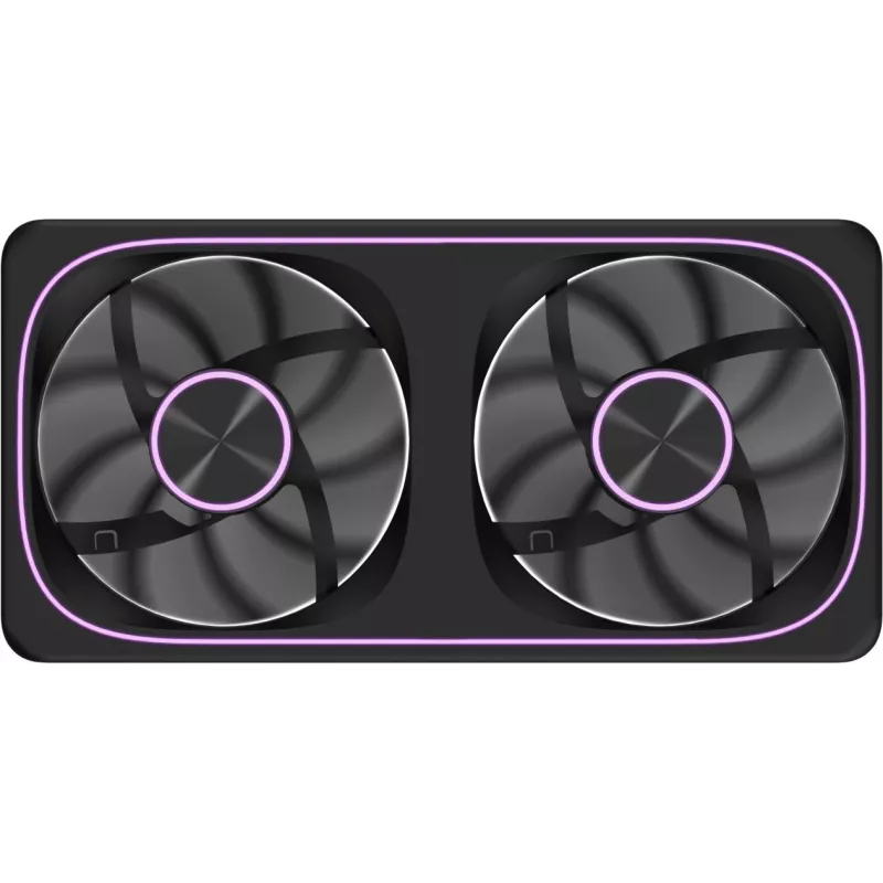 Вентилятор для корпуса Formula Air Fusion 2 ARGB 120х120x28 черный 4-pin 33.46дБ (упак.:2шт) (AIR FUSION 2 BK) Ret