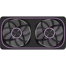 Вентилятор для корпуса Formula Air Fusion 2 Reverse ARGB 120х120x28 черный 4-pin 39.11дБ (упак.:2шт) (AIR FUSION 2 BK REVERSE) Ret