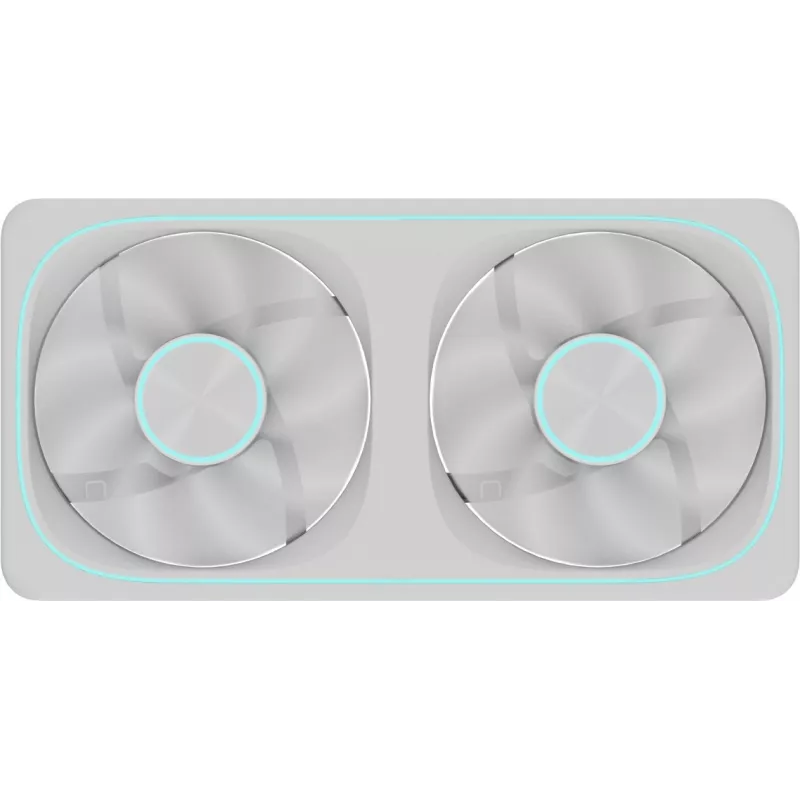 Вентилятор для корпуса Formula Air Fusion 2 ARGB 120х120x28 белый 4-pin 33.46дБ (упак.:2шт) (AIR FUSION 2 WH) Ret