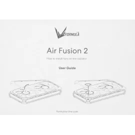 Вентилятор для корпуса Formula Air Fusion 2 ARGB 120х120x28 белый 4-pin 33.46дБ (упак.:2шт) (AIR FUSION 2 WH) Ret