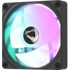 Вентилятор для корпуса Formula PA120R Reverse ARGB 120х120x25 черный 4-pin 28.8дБ (PA120R BLACK) Ret