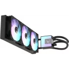 Система водяного охлаждения Formula Ice Jet Glow 360 ARGB Soc-AM5/AM4/1200/2066/1700/1851 черный 4-pin 1-27dB Al+Cu 300W 2020gr Ret (ICE JET GLOW 360 BK)